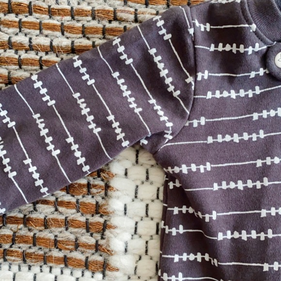 Set of 2 Mac & Moon 9 mo Onesie set Buffalo & football prints - Picture 6 of 6